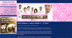 Desktop Screenshot of ordinace-serial.cz